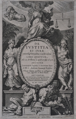 Címlap: Lessius: De iustitia et ...
