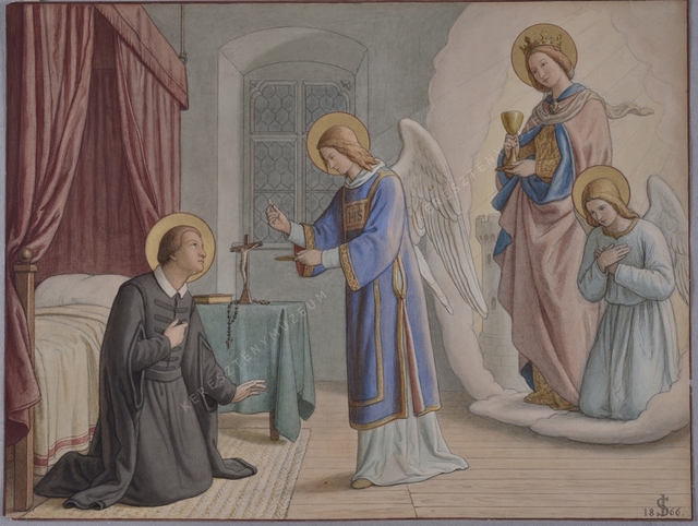 Kosztka Szent Szaniszló (1550-1568) áldozása