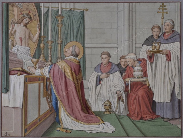 Nagy Szent Gergely pápa miséje