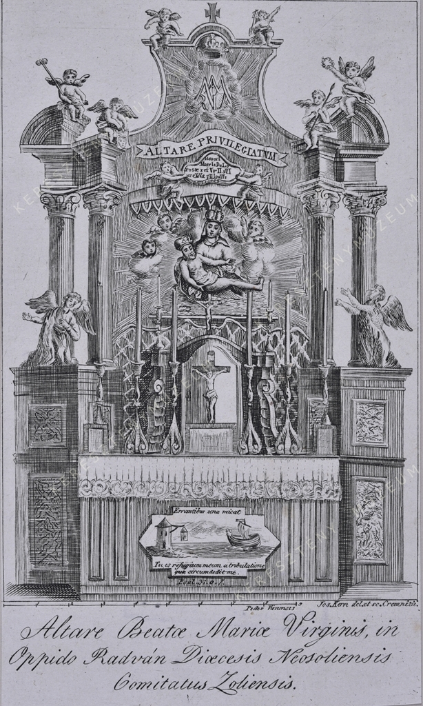 A radványi Boldogságos Szűz képe