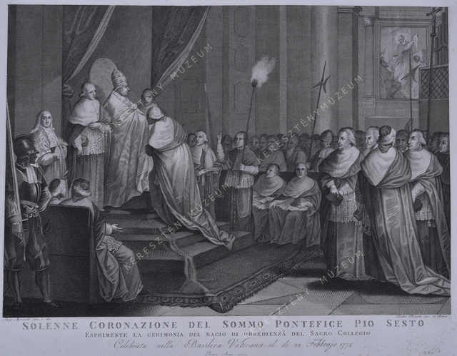 Vi. Pius pápa ünnepélyes beiktatása