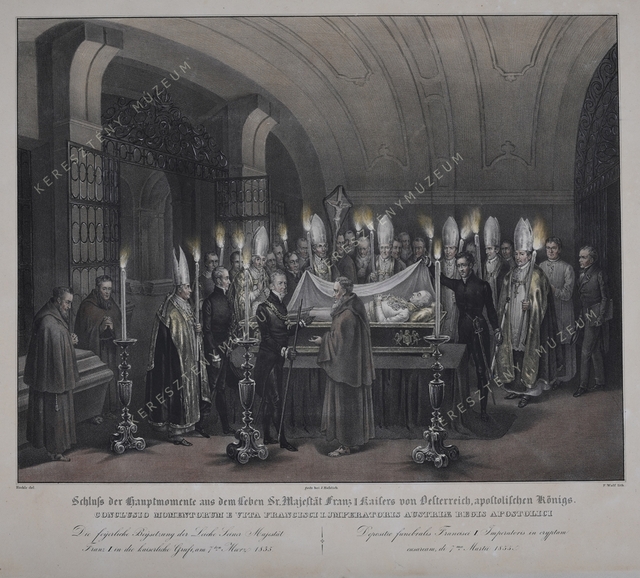 I. Ferenc császár búcsúztatása