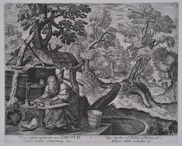 Theonas remete (Alexandriai Theón?)