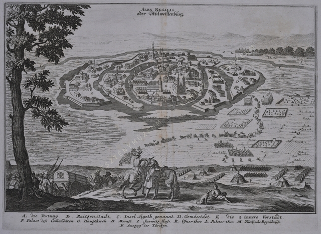 Székesfehérvár madártávlati képe