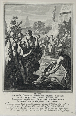 Mózes a folyók vizét vérré válto...