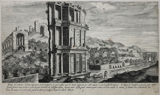 Septimus Severus palotájának romjai