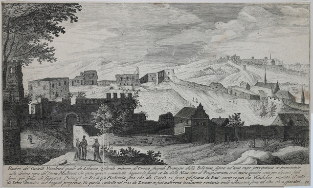 Vyšehrad vára Prágában