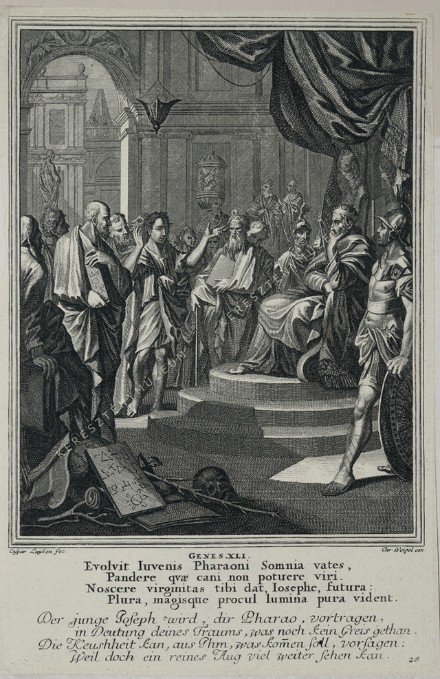 József megfejti a fáraó álmát