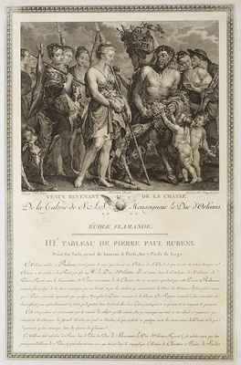 A vadászatról visszatérő Diana