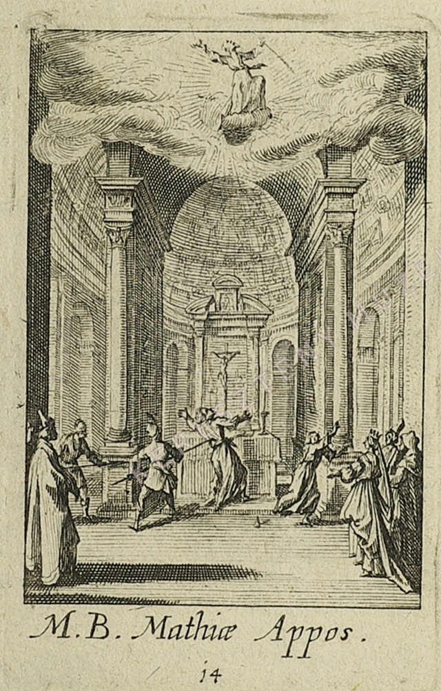 Szent Mátyás apostol vértanúsága