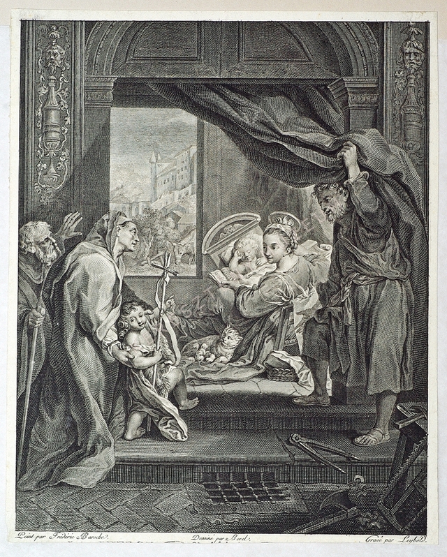 Madonna a macskával játszó gyermek Jézussal (Madonna della Gatta)