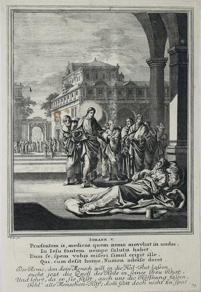 A béna meggyógyítása a Bethesda-fürdőnél