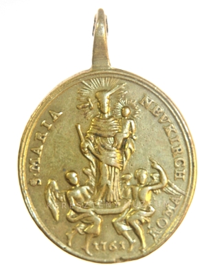 Neukirch - zarándok érem / Nepom...