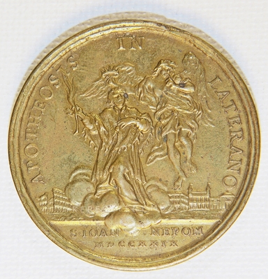 Nepomuki Szent János érem