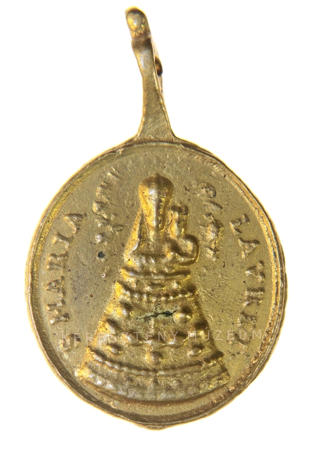 Loreto - zarándok érem / Nepomuki Szent János