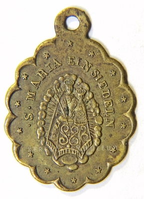 Einsiedeln-i zarándok érem