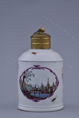 Scent (parfume) bottle with cap