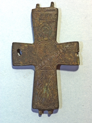 Ereklyetartó kereszt előlapja