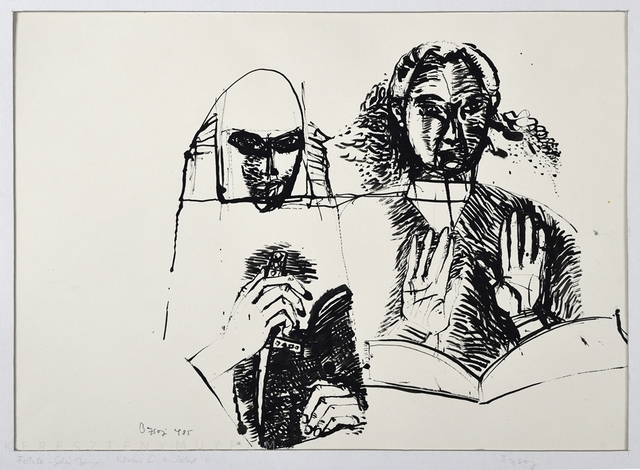 Black and white book. In memory of László Kővári