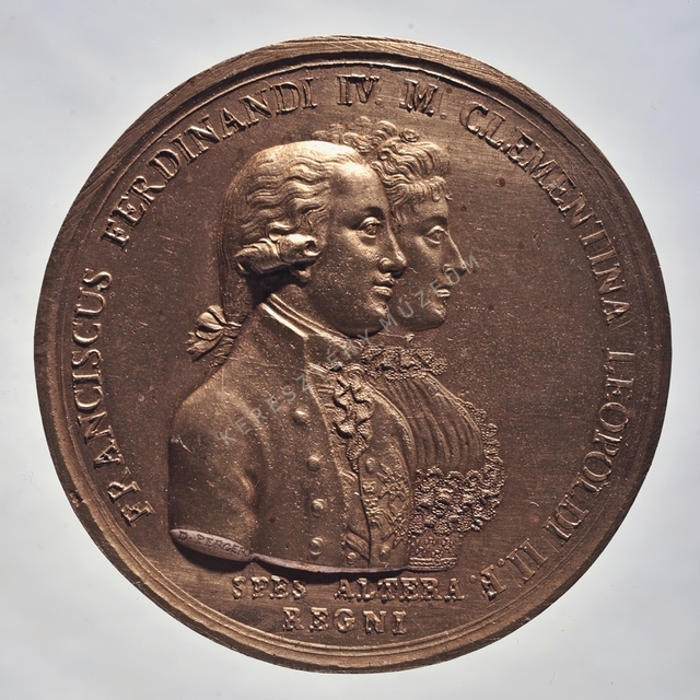 Bourbon I. Ferenc, és Klementina főhercegnő