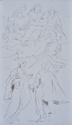 Beatrice égi helyére ül