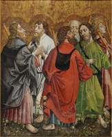 Detail of the apostles’ farewell