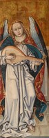 Angel paling a lyre