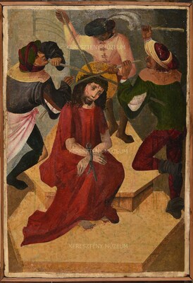 The Crowning with Thorns; detail...