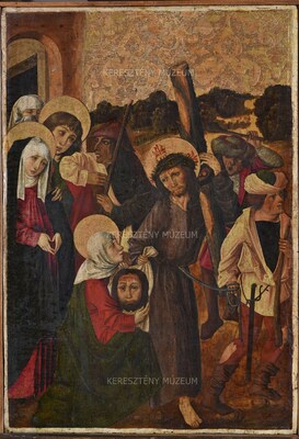 Carrying the Cross; detail from ...