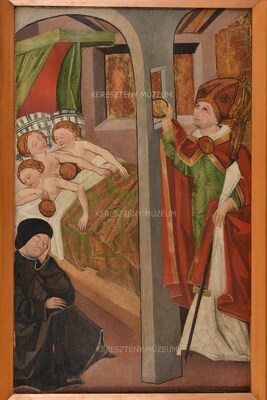 St. Nicholas and the three daugh...