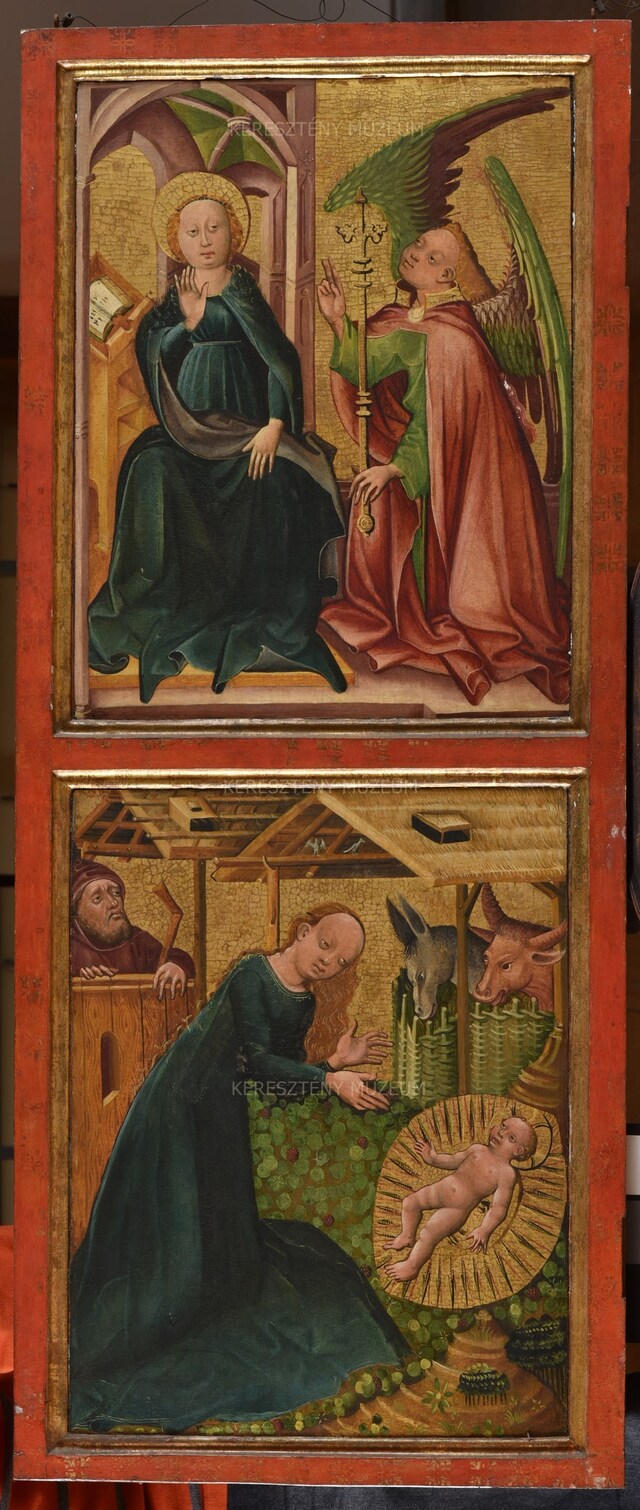 The Annunciation and the Nativity / the Mount of Olives and Stoning of St. Stephen