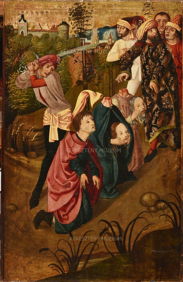 The beheading of the martyrs 