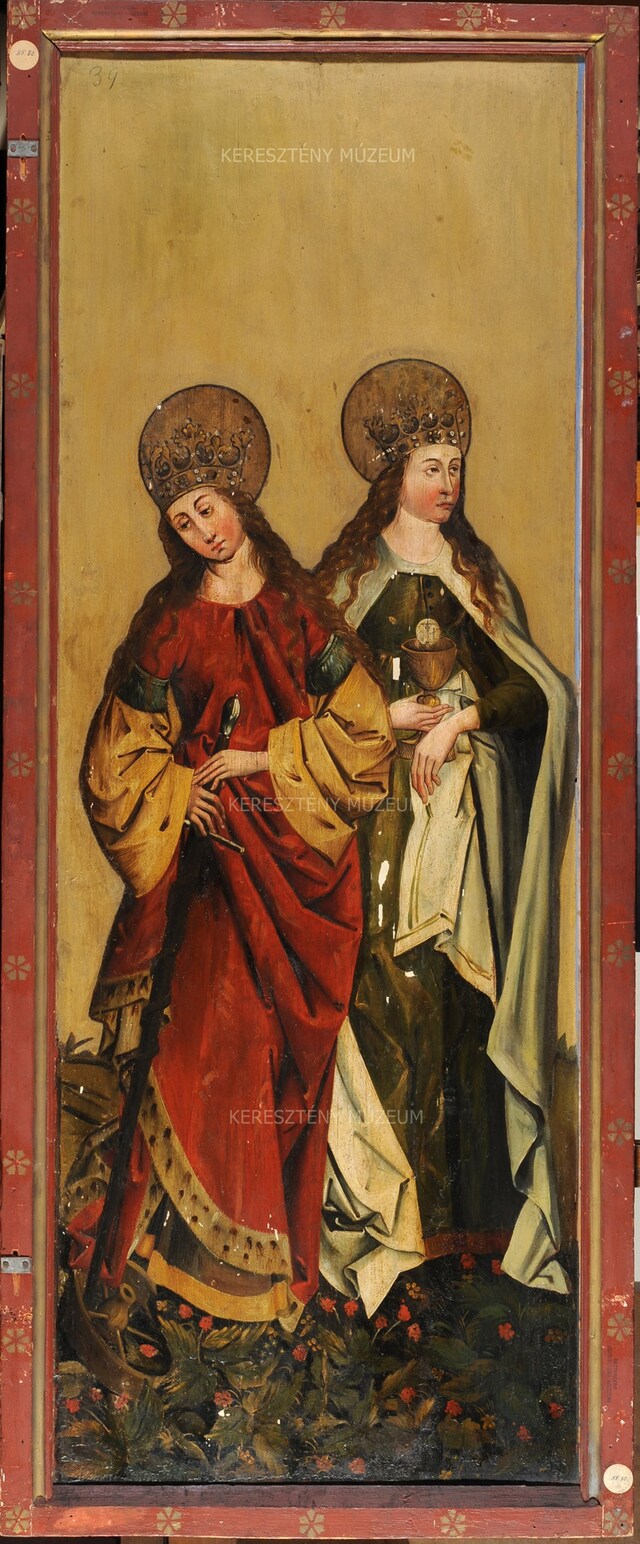 Movable wings of a winged altarpiece