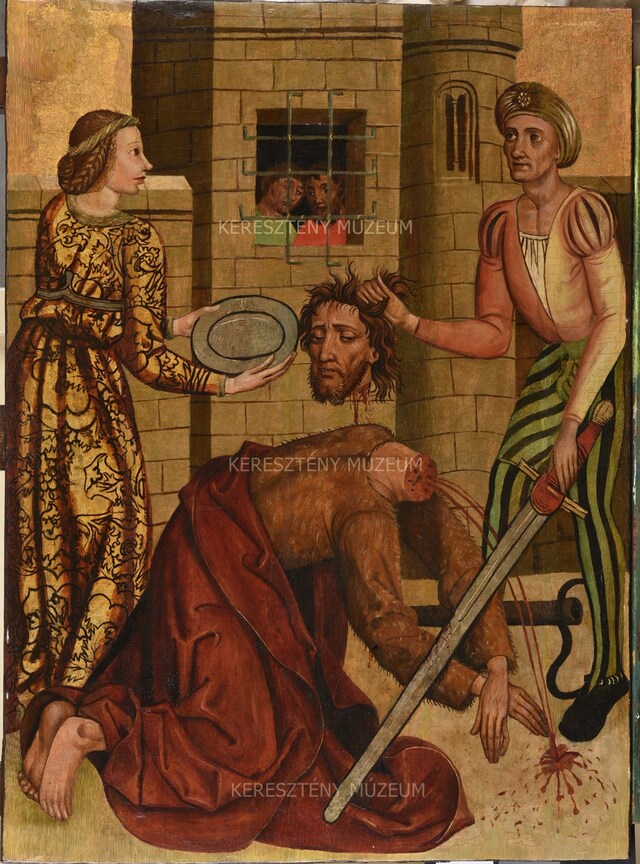 The beheading of St. John the Baptist