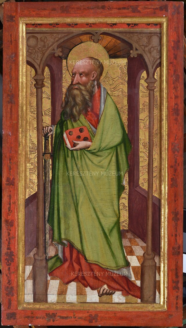  St. Paul the Apostle, a detail from the Mount of Olives scene