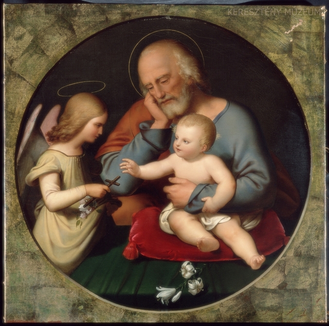 St. Joseph with the child Jesus