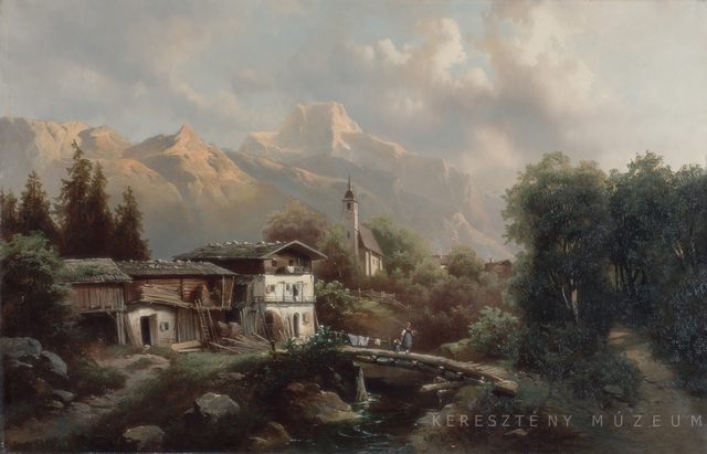 Sunrise in the Swiss Alps