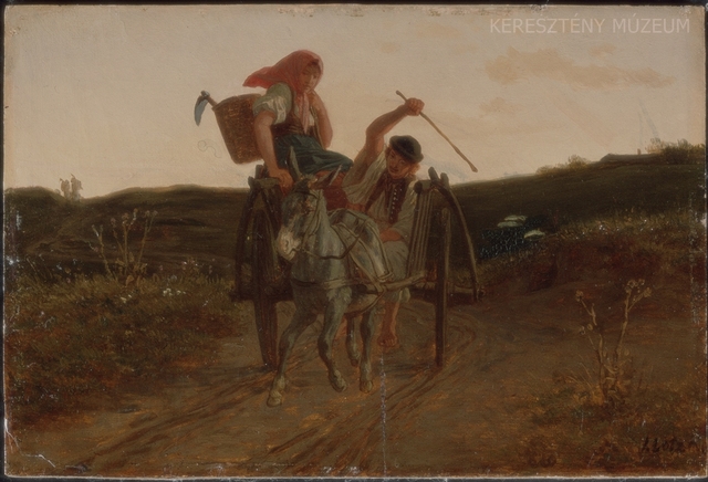 On the way to the farm