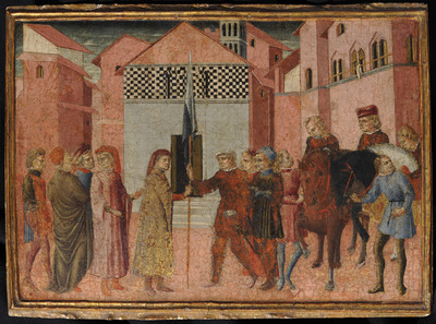 Siena zászlójának átadása