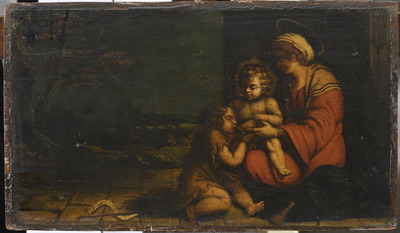 Madonna a gyermek Jézussal és Ke...