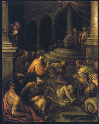 Jézus meggyógyítja az inaszakadt...