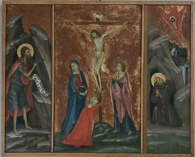 Saint John the Baptist, Calvary, The Stigmatization of Saint Francis of Assisi