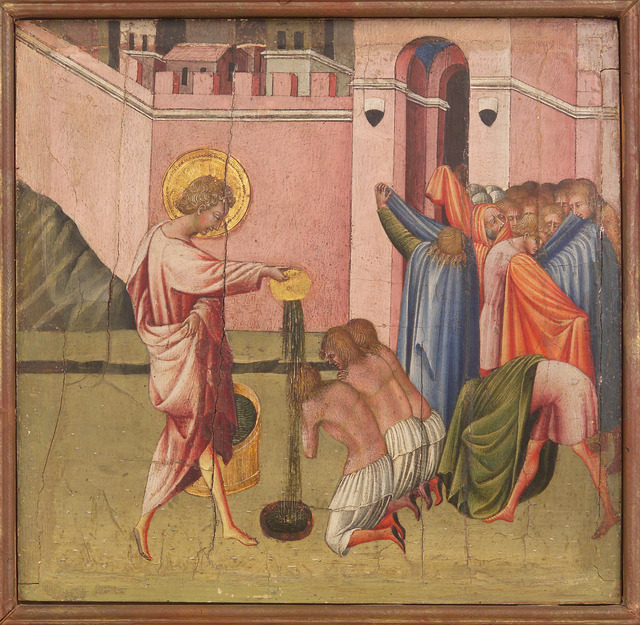 Saint Ansanus Baptizes the People of Siena