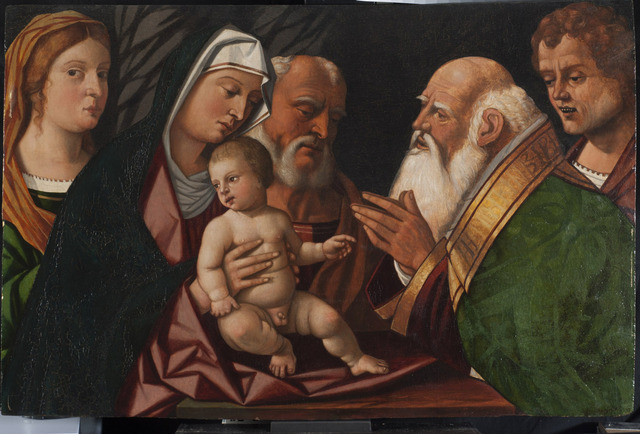 Szent Család, Zachariás, ev. János és Mária Magdolna