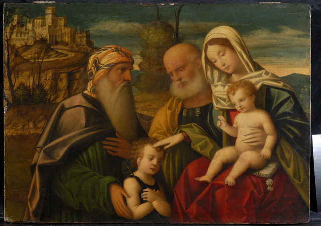 The Holy Family with Zechariah and Saint John the Baptist