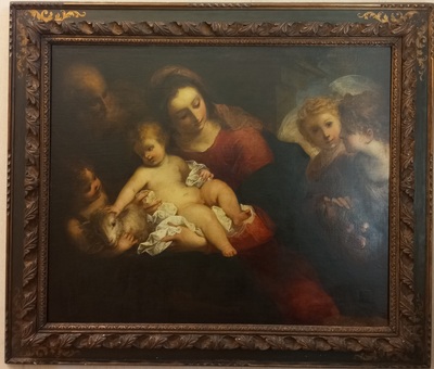 Holy Family with Angels