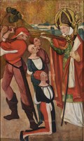 St. Nicholas prevents the execution of the three youths