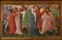 The Kiss of Judas and Christ Carrying the Cross