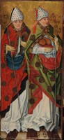 St. Ulrich and St. Nicholas; on the reverse: the Martyrdom of the Ten Thousand
