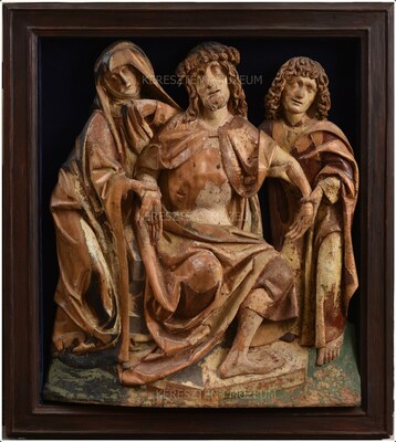 Christ as Man of Sorrows on a th...